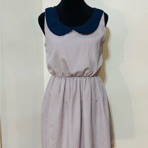 Women’s Alythea Navy and Cream dress